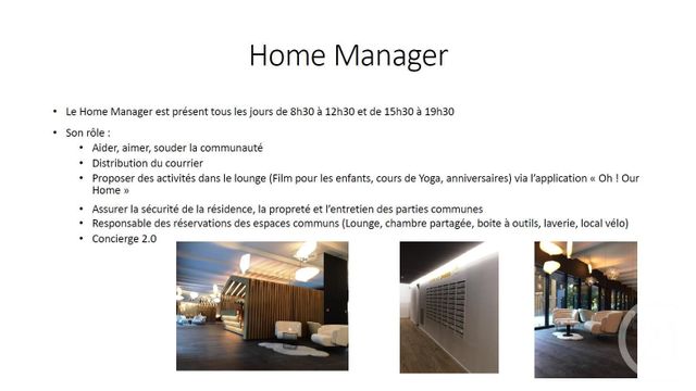 Appartement F1 à louer - 1 pièce - 21.54 m2 - PARIS - 75013 - ILE-DE-FRANCE - Century 21 Lutèce Immobilier