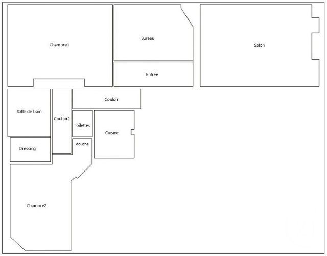 Appartement F4 à louer - 4 pièces - 95.14 m2 - PARIS - 75013 - ILE-DE-FRANCE - Century 21 Lutèce Immobilier